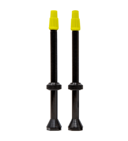 2 válvulas tubeless X-Sauce Presta aluminio 80 mm negras 2 válvulas tubeless X-Sauce Presta aluminio 80 mm negras
