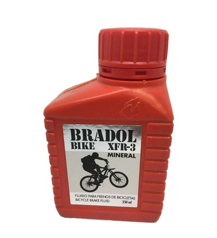 Progreso Alicia corte largo Liquido frenos hidraulico bicicletas aceite mineral Bradol XFR-3 250ml