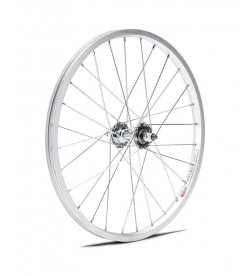 Rueda Delantera 20" llanta Gurpil Cyber10 aluminio y buje acero tuercas Rueda Delantera 20" llanta Gurpil Cyber10 aluminio y buje acero tuercas