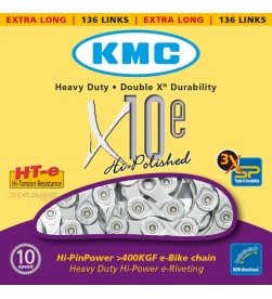 Cadena KMC X10e Bicicleta Eléctrica 10v 