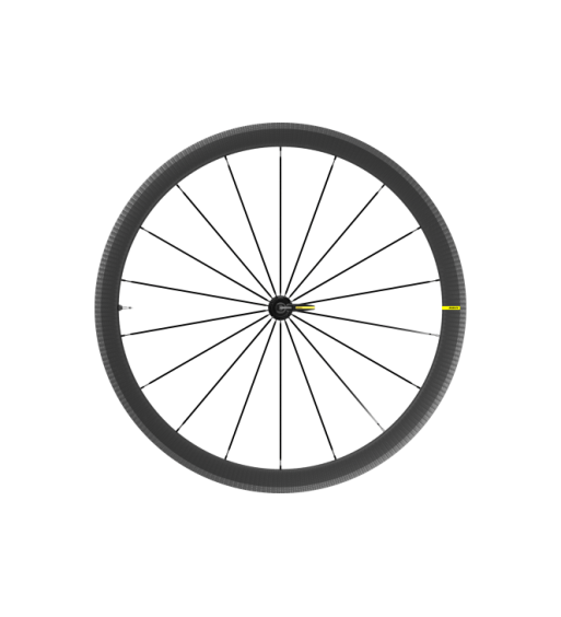Rueda delantera Mavic Cosmic SL 40 700C de carbono para freno de llanta