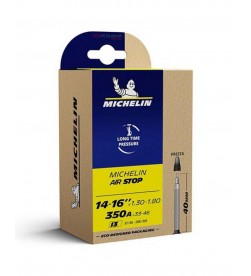 Camara Michelin I3 Airstop 14-16"x1.30-1.80/350A (33/46-288/305) Valvula Presta (fina)