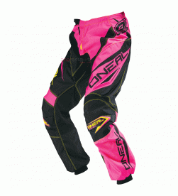 Pantalon Cordura Descenso Oneal Element Racewear Women Rosa/Amarillo 