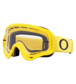 Máscara Oakley O-Frame MX Moto amarilla lente clara