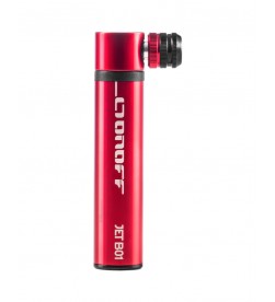 Mini hinchador On Off Jet B01 Rojo 115psi 49grs Mini hinchador On Off Jet B01 Rojo 115psi 49grs