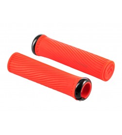 Puños OnOff Desert rojo/negro 1 lock-on L/XL Puños OnOff Desert rojo/negro 1 lock-on L/XL