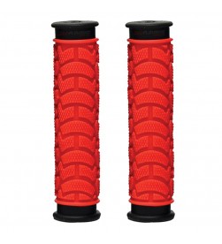 Puños OXC mtb rojos dual density Puños OXC mtb rojos dual density
