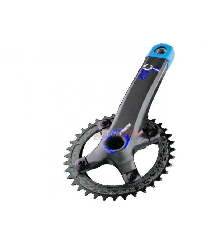 ABSOPRO Par De Fundas Protectoras De Silicona Para Biela De Bicicleta, Azul, Universales Y Fáciles De Instalar