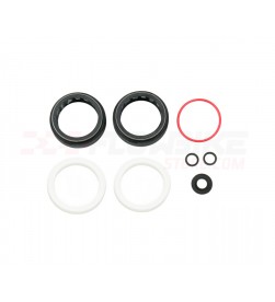 Kit servicio retenes RockShox 38mm sin labio negros para DOMAIN 38mm, ZEB, Boxxer 38mm