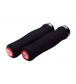 Puños espuma Sram Contour foam 1 lock-on Negro-Negro Puños espuma Sram Contour foam 1 lock-on Negro-Negro