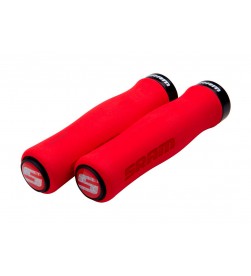 Puños espuma Sram Contour foam 1 lock-on Rojo-Negro Puños espuma Sram Contour foam 1 lock-on Rojo-Negro
