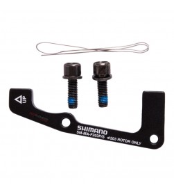 Adaptador pinza delantera estandar/post-mount Shimano SM-MA-F203 (de 160mm a 203mm)