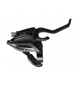 Mando derecho freno+cambio Shimano ST-EF500 7 velocidades 2 Dedos Negro Mando derecho freno+cambio Shimano ST-EF500 7 velocidades 2 Dedos Negro