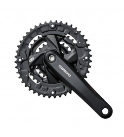 Bielas mtb Shimano FC-M371 3x9v 44-32-22 175mm negras