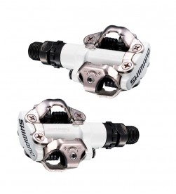 Pedales automaticos mtb Shimano PD-M520 SPD Blancos Pedales automaticos mtb Shimano PD-M520 SPD Blancos