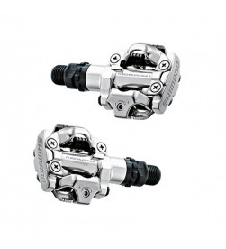 Pedales automaticos mtb Shimano PD-M520 SPD Plata Pedales automaticos mtb Shimano PD-M520 SPD Plata