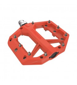 Pedales Plataforma Shimano PD-GR400 Rojos Pedales Plataforma Shimano PD-GR400 Rojos