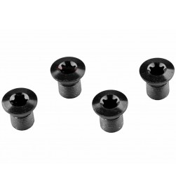 Tornillos Plato Shimano M8x10.1mm Negro (4 piezas)  FC9000/8000