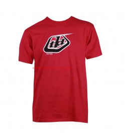 Camiseta Classic Logo Troy Lee Designs Rojo