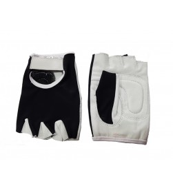 Guantes cortos Race/ATB negro/blanco T-M Guantes cortos Race/ATB negro/blanco T-M
