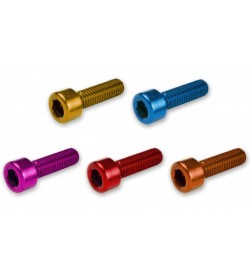 Tornillo Aluminio allen M8x50 (Colores)