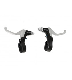 Set palancas de freno de cable XLC BL-V03 2 dedos mini-v-brake/cantilever Set palancas de freno de cable XLC BL-V03 2 dedos mini-v-brake/cantilever