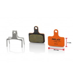Pastillas freno disco orgánicas XLC BP-O41 para "Shimano 105/Ultegra/Dura-Ace" frenos de disco hidraulicos Pastillas freno disco orgánicas XLC BP-O41 para "Shimano 105/Ultegra/Dura-Ace" frenos de disco hidraulicos