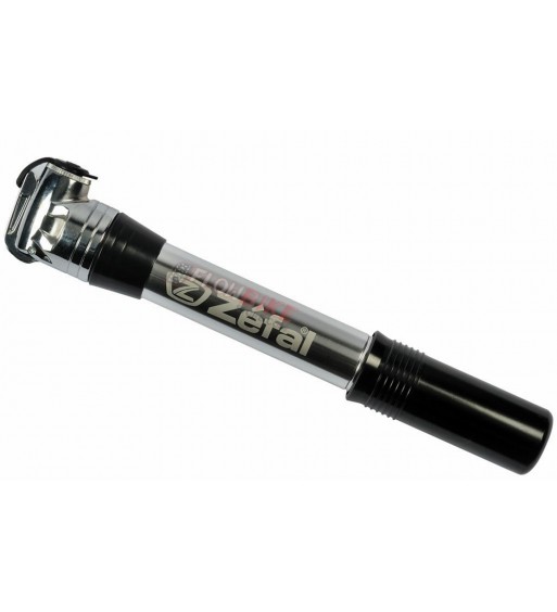 Zéfal Z Cross Al Mini Pompe Vélo Aluminium - Multi-valves Presta Schrader Dunlop