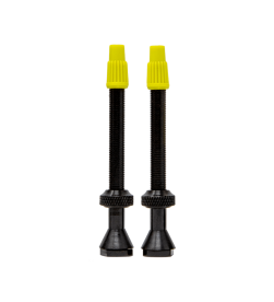 2 válvulas tubeless X-Sauce Presta aluminio 60 mm negras 2 válvulas tubeless X-Sauce Presta aluminio 60 mm negras