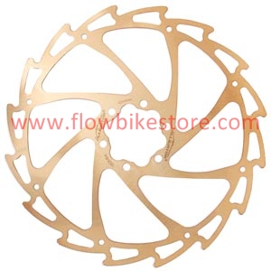 Rotore Freno Alligator Alligator - Disco Freno WAVY Diametro 160mm - Sport E Service Rotore Titanio Per Bici